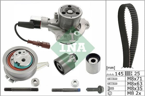 INA 530069930 | VW T6 2.0 TDI Triger Seti + Fişli Devirdaim