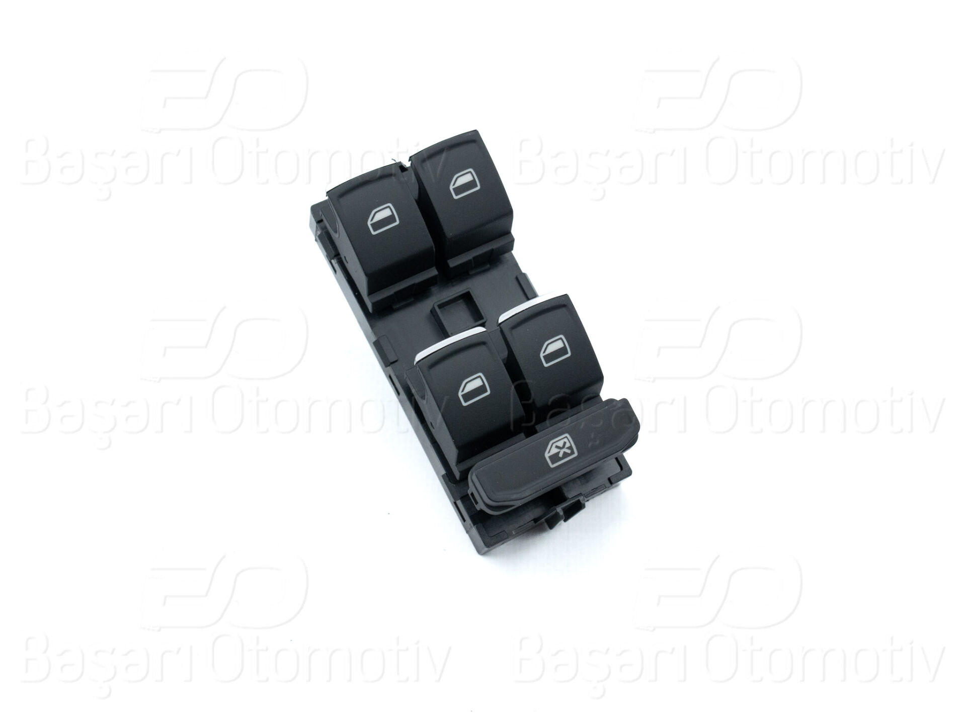 WISCO 1223199-00 | Volkswagen Golf 7 Dörtlü Cam Açma Düğmesi Nikelajlı 10 Pin