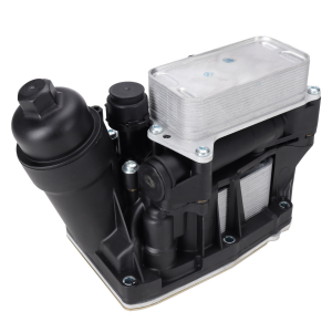 İTHAL 11428507697| Bmw F30 Kasa 320d N47N Motor Yağ Filtre Kütüğü Komple Soğutucu Üzerinde