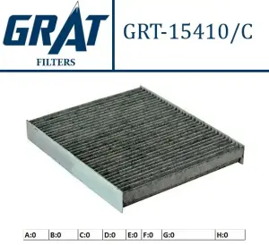 GRAT Karbonlu Polen Filtresi 15410/C