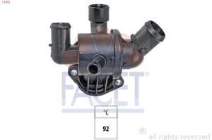 FACET Termostat 92°C 7.8791 | VW Audi 1.6 TDI CAYA CAYB CAYC CAYE