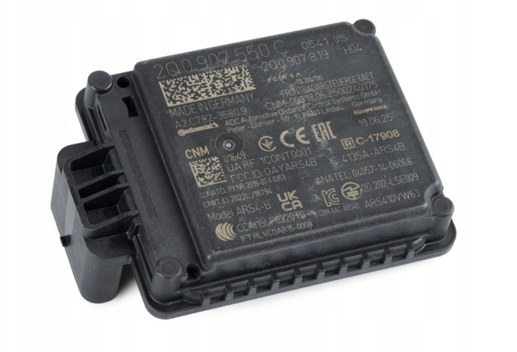 Radar Beyni 2Q0907550C | VW Audi Seat Skoda ACC Radar Sensörü