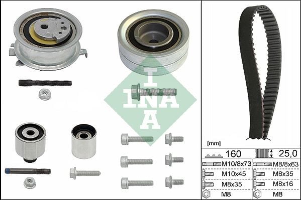INA 530055010 03L198119F | Seat Ibiza Devirdaimsiz Triger Seti